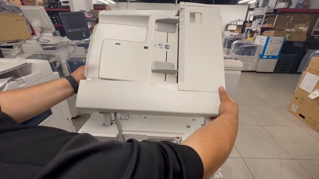 How to Replace the Document Feeder on the Xerox WorkCentre 7830/35 Copier смотреть онлайн