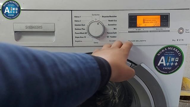 طريقة تشغيل غسالة SIEMENS 8kg وجميع مزاياها смотреть онлайн