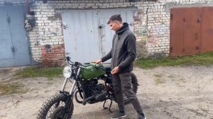 Скремблер из урал!!! финал! как это было...