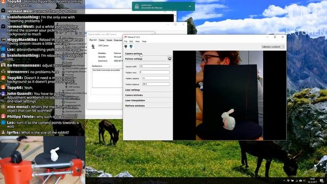 $100 DIY Ciclop 3D Scanner - LIVE laser scanner build and first test! смотреть онлайн