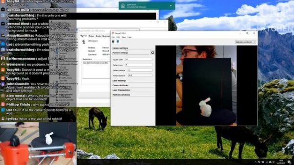 $100 DIY Ciclop 3D Scanner - LIVE laser scanner build and first test!
