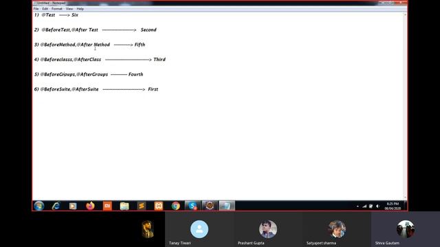TestNG Annotation Example by Shiva Sir Online Class,TestNG Framework,TestNG Framework For Selenium смотреть онлайн
