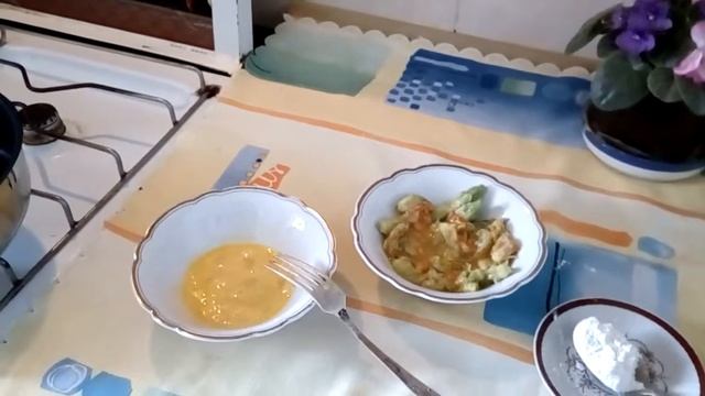 Блюдо из цветов(пустоцветов) кабачков и тыквы! смотреть онлайн