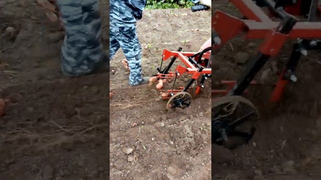 Грохотная картофелекопалка к мотоблока Агро смотреть онлайн
