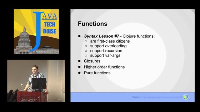Java Tech Boise - Clojure - June 20, 2013 смотреть онлайн