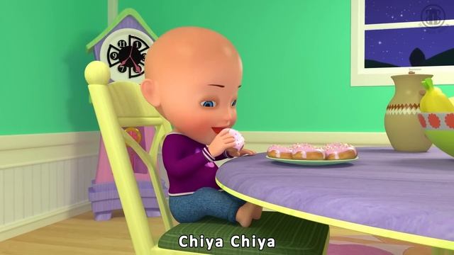 Learn Fruits names with Johnny and friends - BillionSurpriseToys Nursery Rhymes, Kids Songs смотреть онлайн