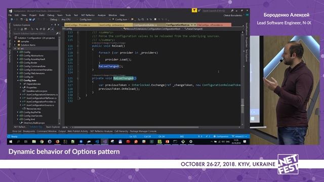 Dynamic behavior of Options pattern. Алексей Бороденко .NET Fest 2018 смотреть онлайн