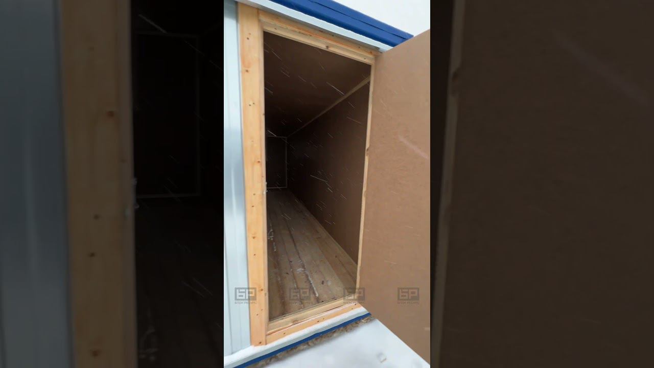 Бытовка БК-1 в комплектации "Эконом" смотреть онлайн