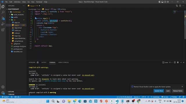 Learn useState in 5 minutes || useState in ReactJS || React Hooks Exaplained || React project смотреть онлайн
