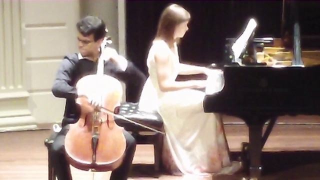 Rolando Fernandez Lara- S. Prokofiev Sonata for Cello and Piano in C major, Op. 119, 2nd mov. смотреть онлайн