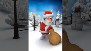 Talking Santa is late for christmas
