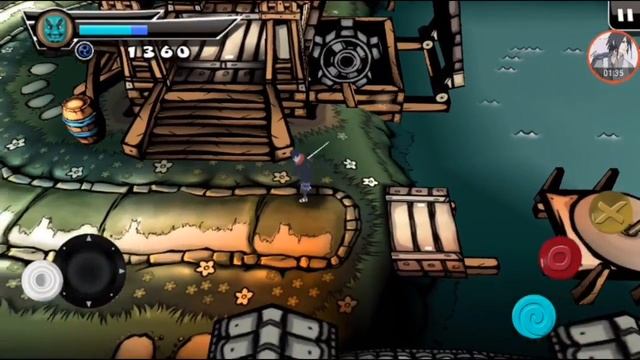 Две игры об Учихе Саске (на андроид) смотреть онлайн