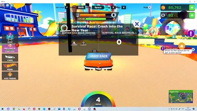 Стал самым быстрым гонщиком в Roblox смотреть онлайн