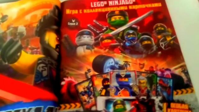 Lego Ninjago: журнал выпуск 4 за 2018 год (скутер) смотреть онлайн