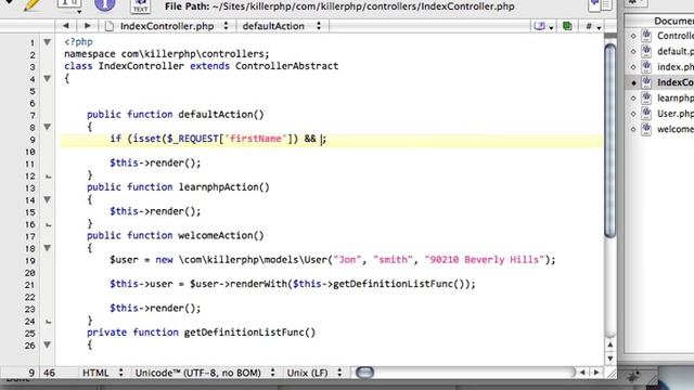 Advanced PHP - Passing Parameters Around our MVC Application смотреть онлайн
