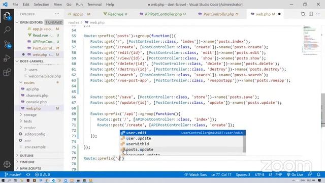 DOST - Laravel with VueJS Webinar - Day 5 - AM Session смотреть онлайн