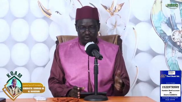 QIDMATOUL OUMMA AK OUSTASS MUHAMMAD LAMIN KHAN AL-MANSOURI - 4TH NOV 2022 смотреть онлайн