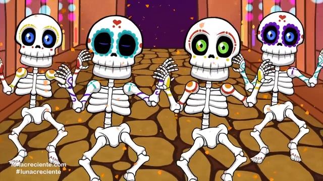 El Dia de los Muertos gran Celebración - Canción para Niños - 1ero y 2 de Noviembre смотреть онлайн
