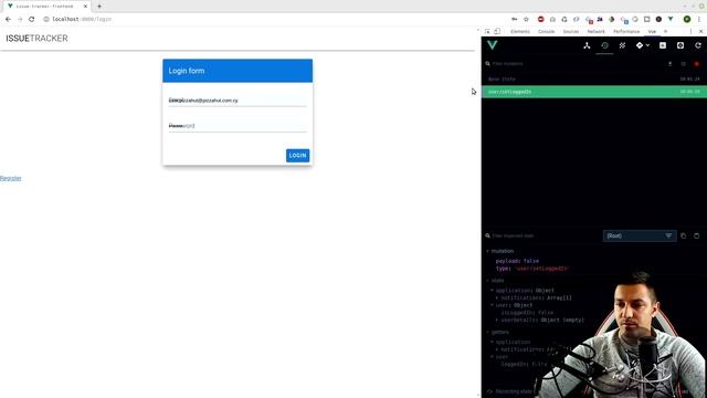 Laravel Vue SPA Issue Tracker part 8: vuex application module смотреть онлайн