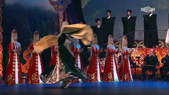Caucasian Show in the Kremlin | Balkaria Show • Abezek Dance смотреть онлайн
