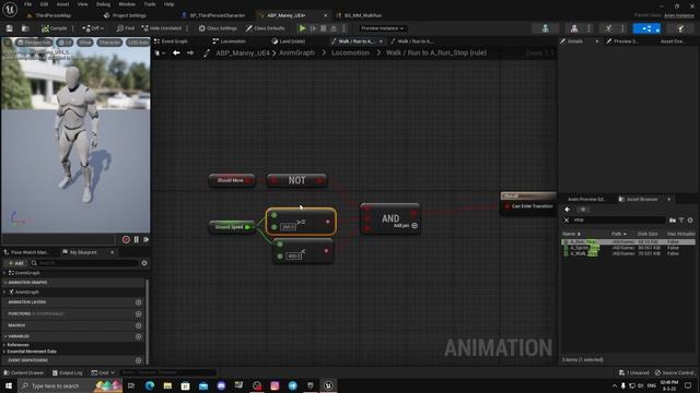 Run To Stop animation implementation || TUTORIAL смотреть онлайн