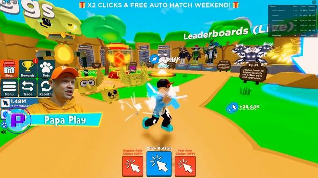 ⚡Clicker Simulator!⚡КЛИКАЙ ЧТОБЫ ЗАРАБАТЫВАТЬ смотреть онлайн