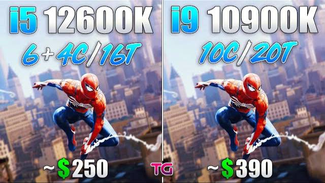 I5 12600K Vs I9 10900K - Test In 10 Games