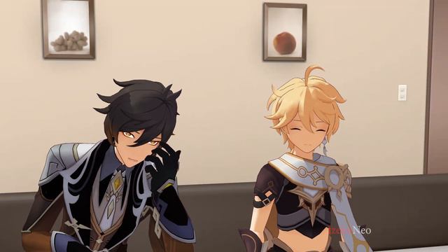 [MMD/Genshin Impact] Aether's reaction after hearing ara-ara смотреть онлайн