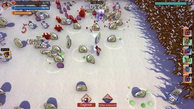 LIGHTNING BOLTS⚡ Great Beauty Spam Spells Through Hard Mode | Noobs Want to Live смотреть онлайн