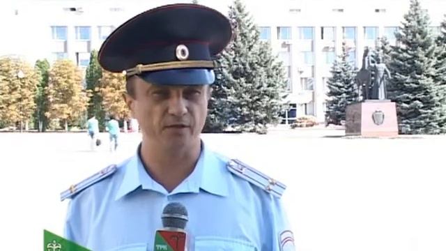 Подполковник полиции С.Н. Мартынов. Охрана общественного порядка в день района