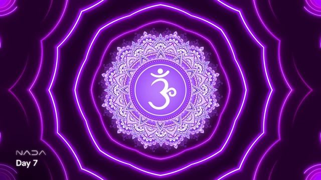 NĀDA :: DAY 7 | You are Divine, You are the Universe | Crown Chakra Sound Healing @480Hz смотреть онлайн