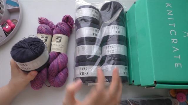 Летние покупки: пуговицы, пряжа // Открытка от SashuKnit // KNITCRATE смотреть онлайн