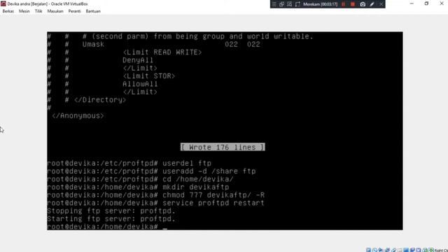 [Video Kerja Proyek] Konfigurasi FTP Server Part 5 смотреть онлайн