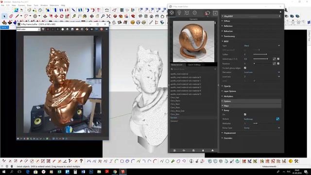 V-ray. SketchUp. Настройка реалистичных материалов смотреть онлайн