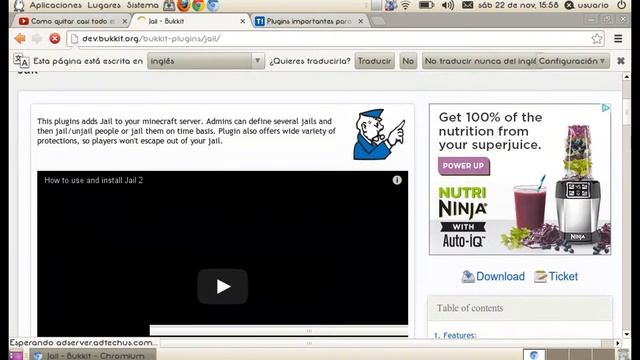 Como descargar e instalar Plugins para Minecraft 1.7.2 y demás versiones en guadalinex edu смотреть онлайн