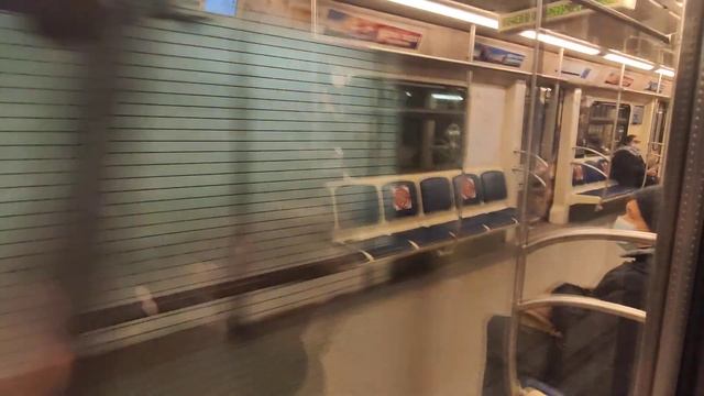 БКЛ. Мневники-Савеловская и именой поезд "Музей победы" 1-е вилочное движение смотреть онлайн