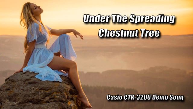 Under The Spreading Chestnut Tree - Casio Demo Song смотреть онлайн
