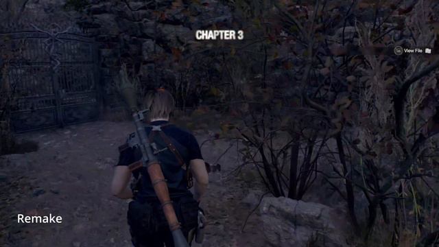 Leon Saves The The Wolf Resident Evil 4 Original Vs Remake Comparison смотреть онлайн