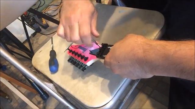 Leo Jaymz 7v guitar kit build & sound testing jem replica $159 смотреть онлайн