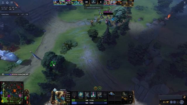 Dota 2(7.33c) - Hard Support Oracle (18,000 Heal) смотреть онлайн