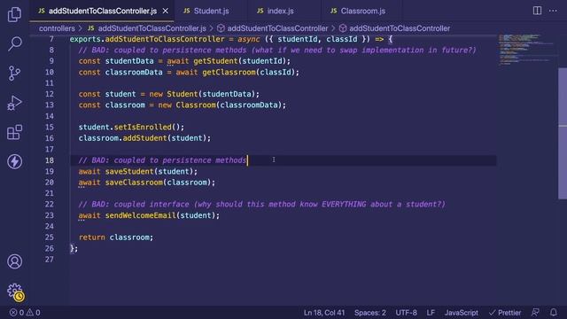How to Write Clean JavaScript (with node & express example) смотреть онлайн