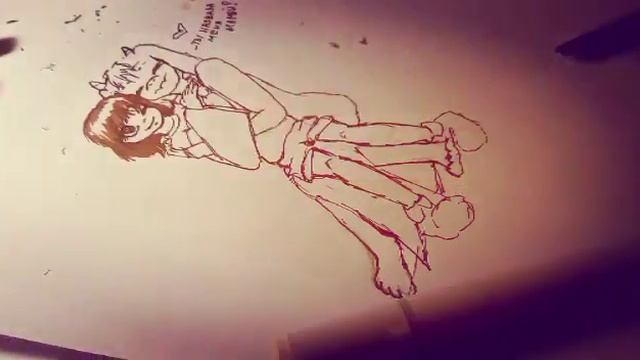 Рисую Фриск и Ториэль из Undertale/ смотреть онлайн