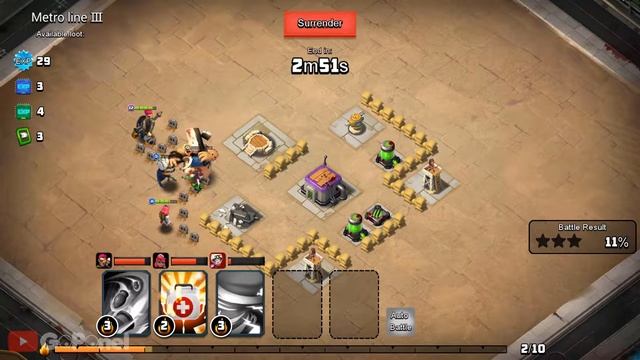 Clash of Zombies 2: Heroes Game - Gameplay (Solo Campaign 1-2), Playthrough (iOS & Android) смотреть онлайн