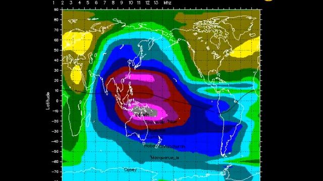 Global Ionospheric foF2 Map January 16 ~ 31, 2014 смотреть онлайн