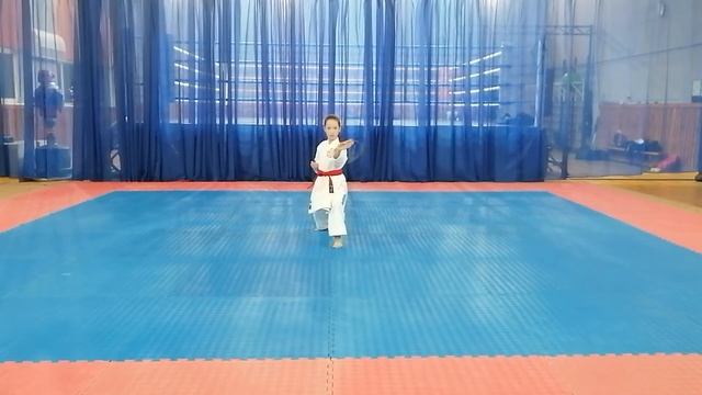 Malena Kazakova 8 Years Old Kata Karatedo Shito Ryu PAPUREN Russia Rostov On Don