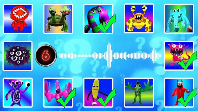 Guess the MONSTER'S VOICE #27 | GARTEN OF BANBAN 4 | PATCHED WILLY, GENRY SPIKE, ARGUS, HUNKY JAKE смотреть онлайн