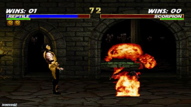Mortal Kombat Trilogy [PS1] - All Animalities смотреть онлайн