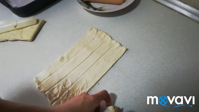 Сосиски из покупного теста. смотреть онлайн