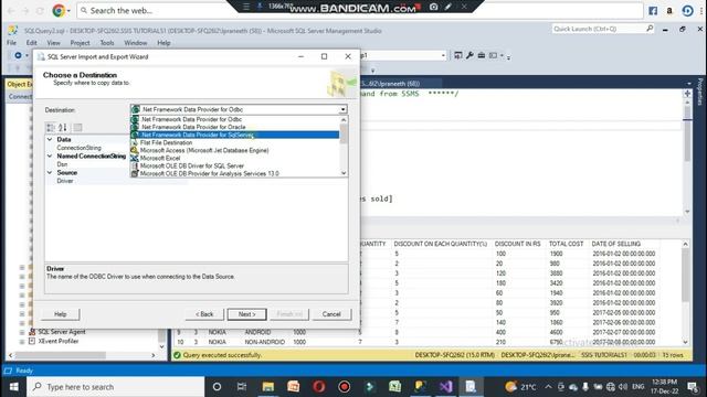 SSIS TUTORIALS FOR BEGINNERS||10.DATA EXPORTING BY USING WIZARD IN SSIS #ssis #msbi смотреть онлайн
