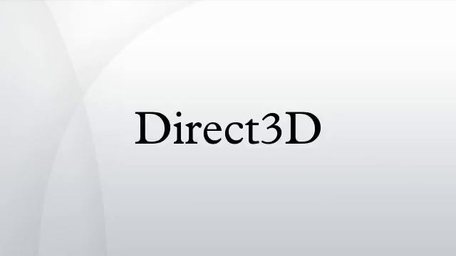 Direct3D смотреть онлайн